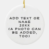 Country Music Keramik Ornament (Hinten)