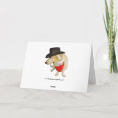 Country Music & Labradors - Individuell zum Geburt Karte (Rückseite)