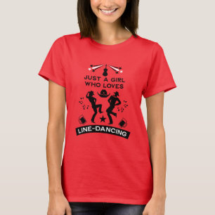 Country Music Line Tanz T-Shirt