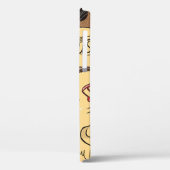 Country music seamless pattern with guitars, cacti Case-Mate iPhone hülle (Rückseite / Links)