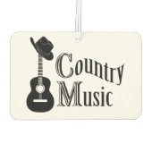 Country Musik Autolufterfrischer (Rückseite)