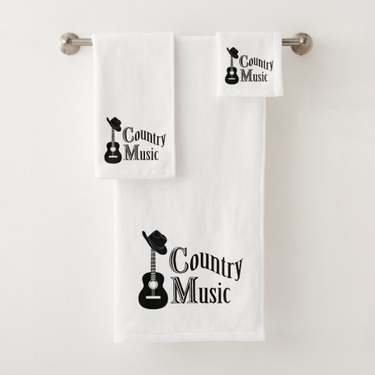 Country Musik Badhandtuch Set (Insitu)