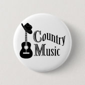 Country Musik Button (Vorderseite)