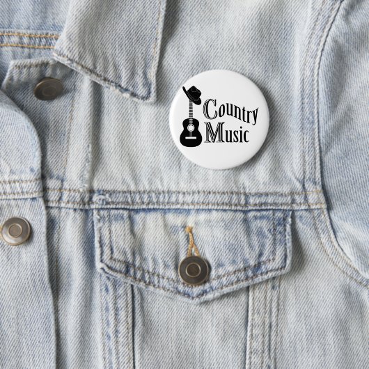 Country Musik Button (Beispiel)