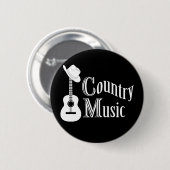 Country Musik Button (Vorne & Hinten)