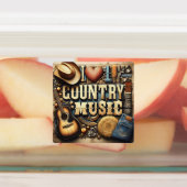Country-Musik. Etiketten (Befestigt)