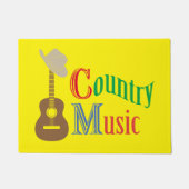 Country Musik Fußmatte (Vorderseite)