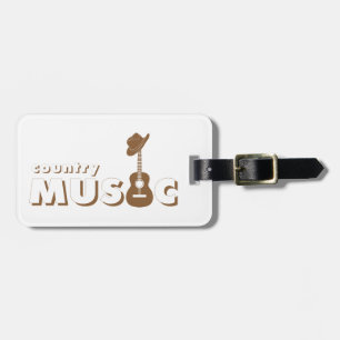 Country Musik Gepäckanhänger