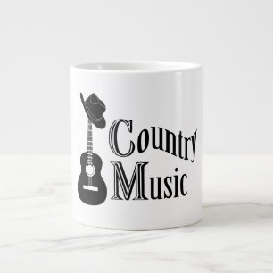 Country Musik Jumbo-Tasse