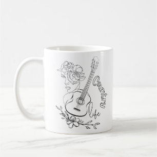 Country-Musik Kaffeetasse
