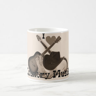 country musik kaffeetasse
