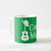 Country Musik Kaffeetasse (Vorderseite Links)