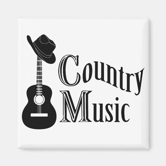 Country Musik Magnet (Vorne)