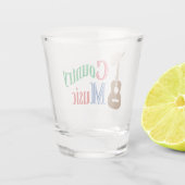 Country Musik Schnapsglas (Rückseite)