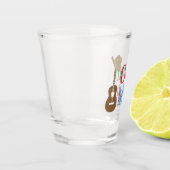 Country Musik Schnapsglas (Links)