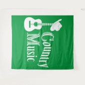 Country Musik Wandteppich (Vorderseite (Horizontal))