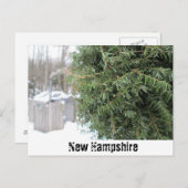 Country NH Winter Postkarte (Vorne/Hinten)