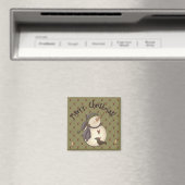 Country Nowel Christmas Magnet (In Situ (Geschirrspüler))