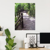 Country Path Print Poster Artwork Wall Mural (Heimbüro)
