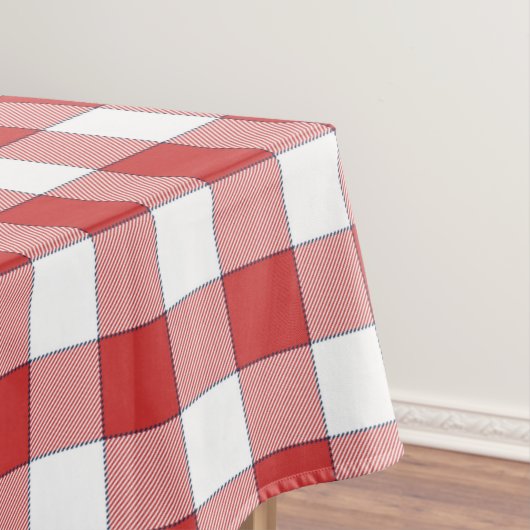 Country Picnic Red Gingham Tischdecke (Beispiel)