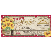 Country Picnic Sonnenblumen Rustikales Brautparty