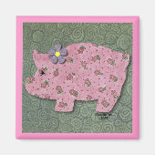 Country Pig Magnet (Vorne)