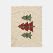 Country Pine Fleece Blanket (Vorderseite)
