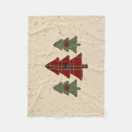 Country Pine Fleece Blanket (Vorderseite)