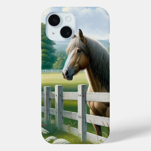 Country Pony Horse Geburtstagsparty Case-Mate iPhone Hülle (Rückseite)