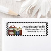 Country Prim Grubby Candles Rücksendeadressen-Aufk (Insitu)