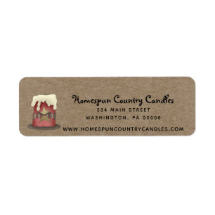 Country Primitive Grubby Candle Kraft Rückkehr