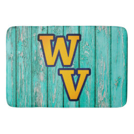 Country Primitive Old Wood Bauernhof West Virginia Badematte