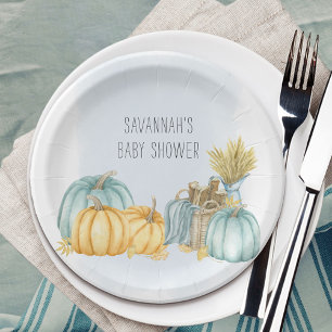 Country Pumpkin Personalisiert Fall Party Pappteller