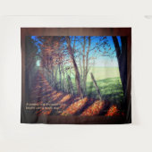 Country Road Fine Art Landschaft Print Wandteppich (Vorderseite (Horizontal))