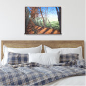 "Country Road" Kunstlandschaft Leinwanddruck (Insitu (Schlafzimmer))