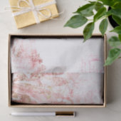 Country Rustic Barn White Brown Not Script Seidenpapier (Geschenk)