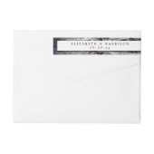 Country Rustic Birch Tree Hochzeit (Rückseite)