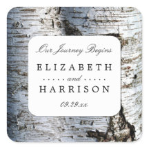 Country Rustic Birch Tree Hochzeit