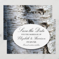 Country Rustic Birch Tree Hochzeit