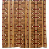 Country Rustic Duschvorhänge Vertikalstil Duschvorhang (Vorderseite)