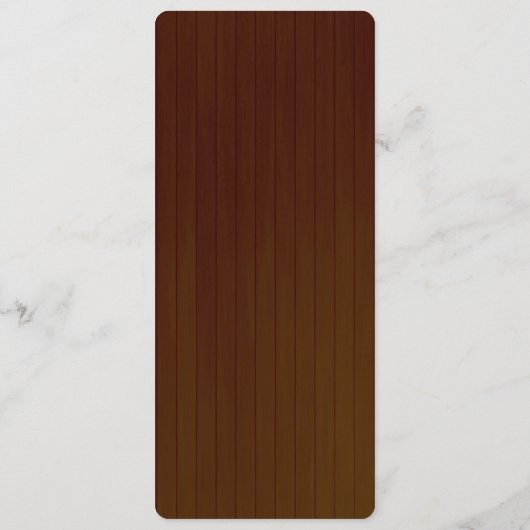 Country Rustic Lila Mason Jars Wedding Menu Card Menükarte (Rückseite)