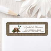 Country Rustic Monogram Tree & Burlap Wedding (Insitu)