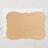 Country Rustic Orange Mason Jar Empfang Card Einladung (Rückseite)