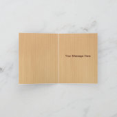 Country Rustic Red Mason Jars Danke Karte (Innenseite)