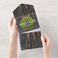 Country Rustic Wood Erster Weihnachtsfest Neue Zuh