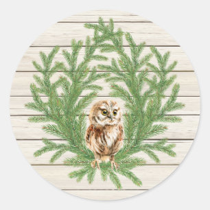 Country Rustic Wood Foto Aufkleber