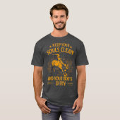 Country Saloon Western Rodeo Geschenk Idee Cowboy T-Shirt (Vorne ganz)