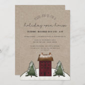 Country Saltbox Rustikale Familienferien Offenes H Einladung (Vorne/Hinten)