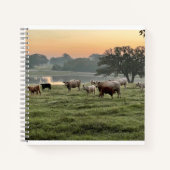 Country Scene Spirale Notebook Notizblock (Vorderseite)