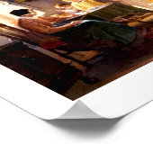 "Country School" von Winslow Homer. Fine Art Print Poster (Ecke)